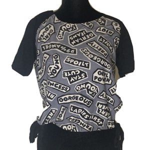 Gerlan Jeans Crop Top